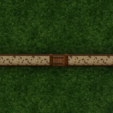 The first hall under construction